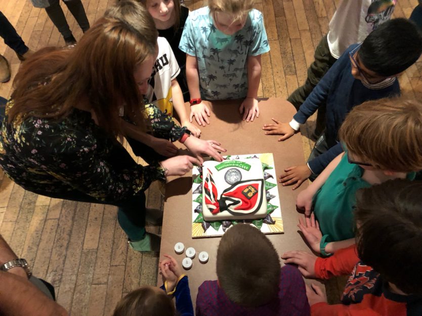 5th Birthday Cake Cutting