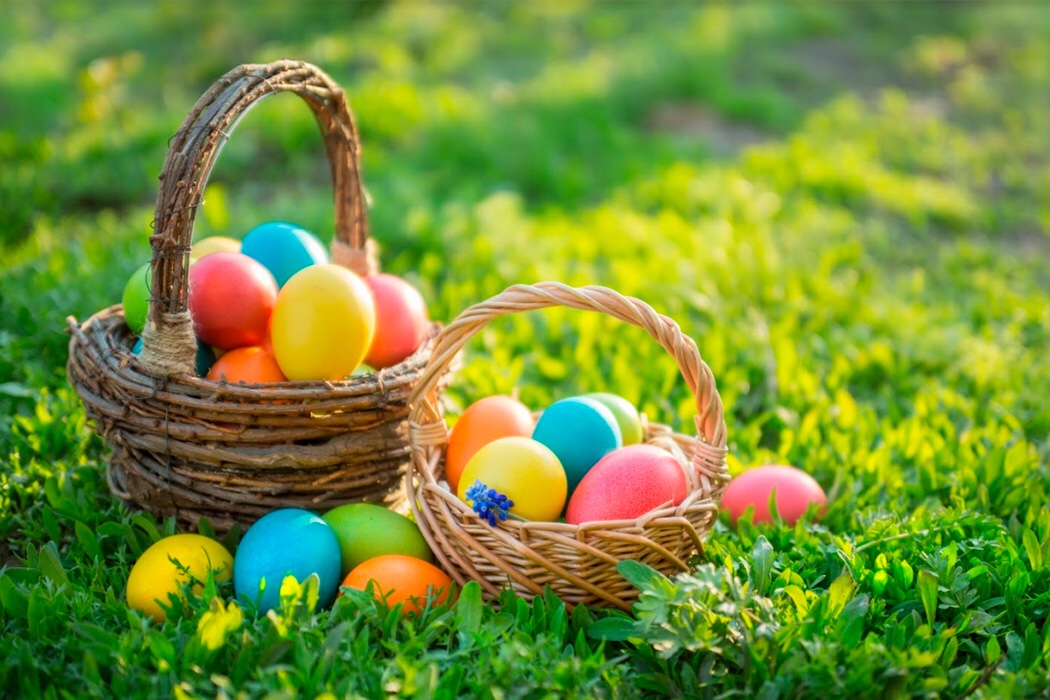 Easter egg basket