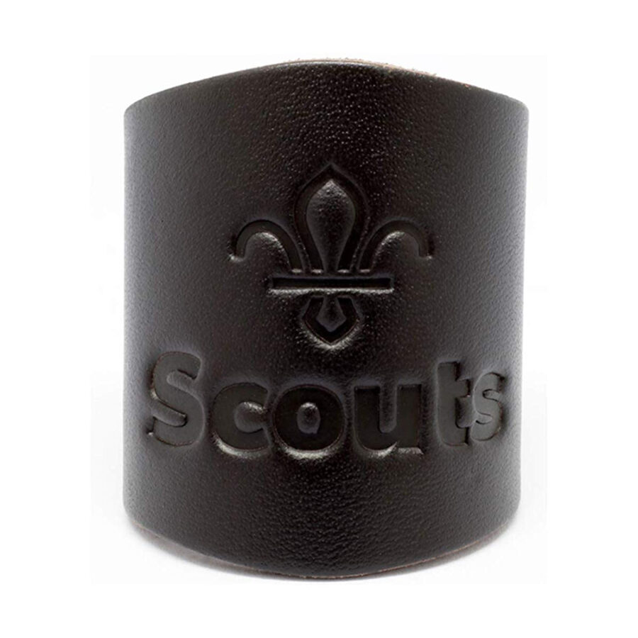 Embossed Leather Woggle